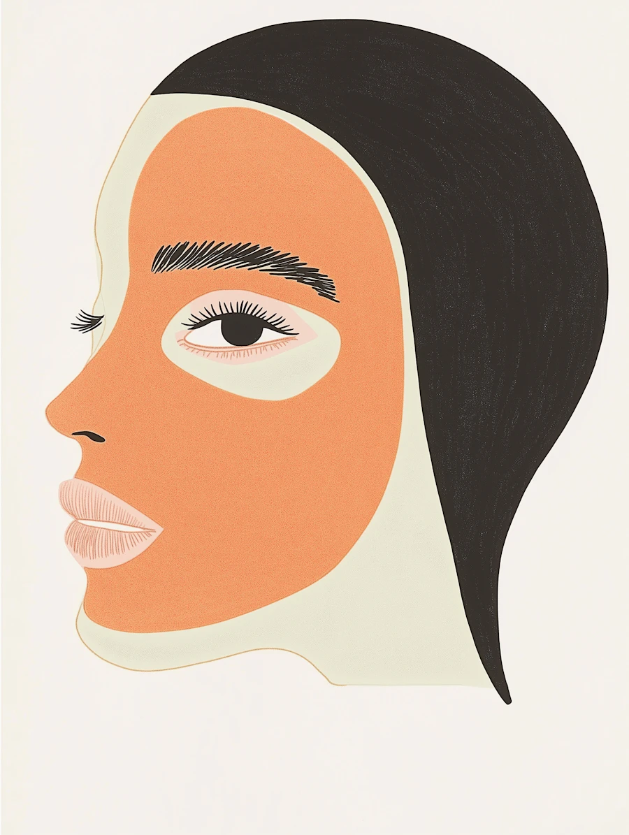 Minimalist Woman Profile