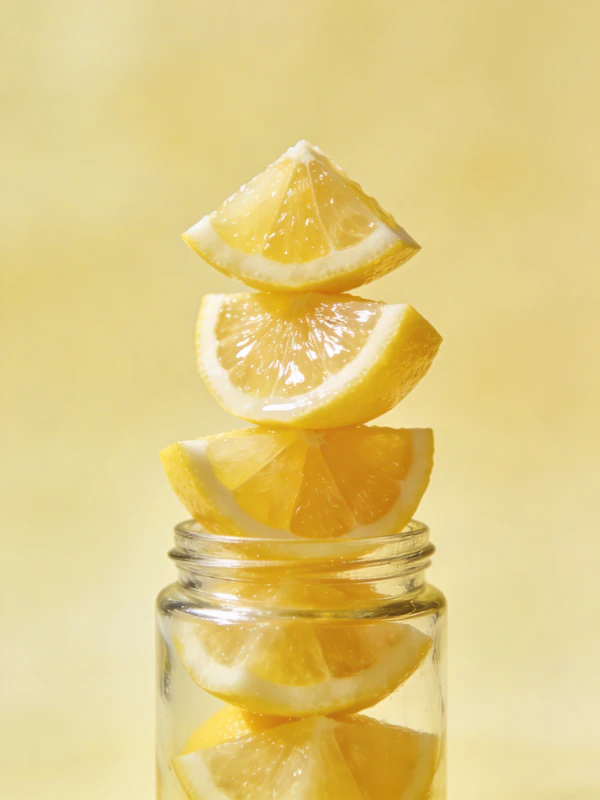 Lemon Wedges Display