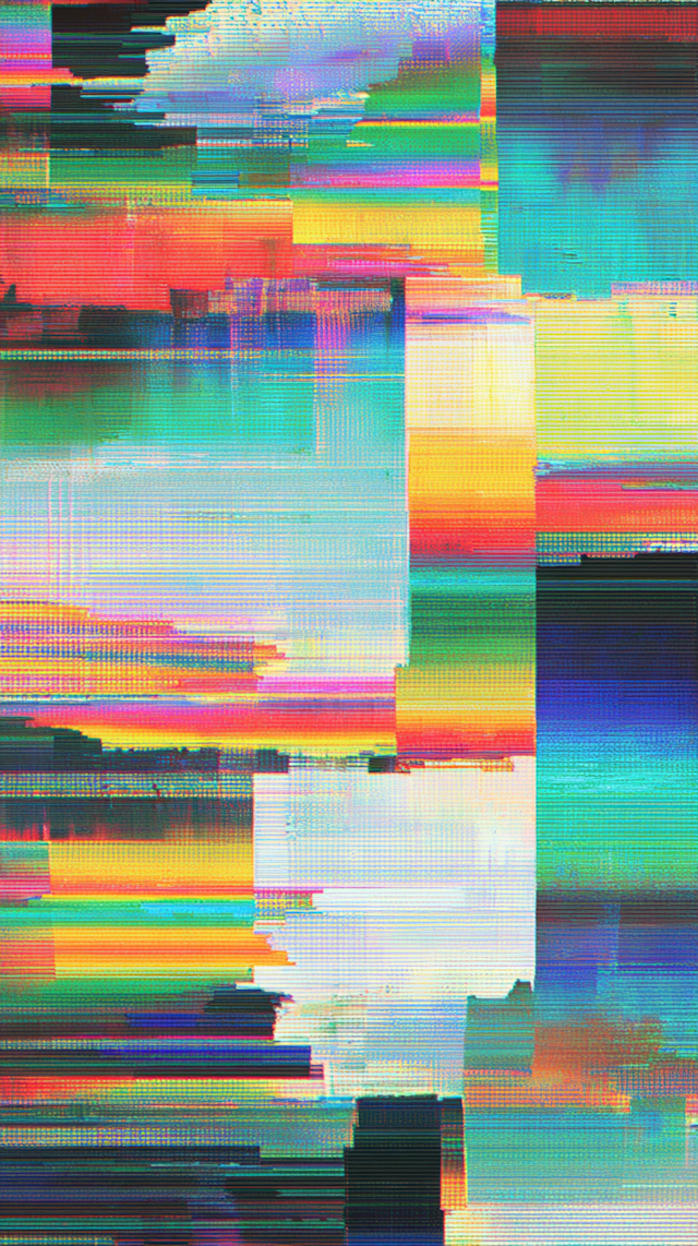 Abstract Digital Glitch