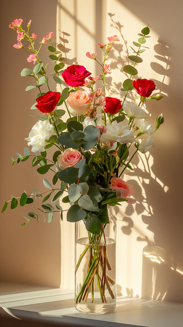 Beautiful Bouquet in Sunlight