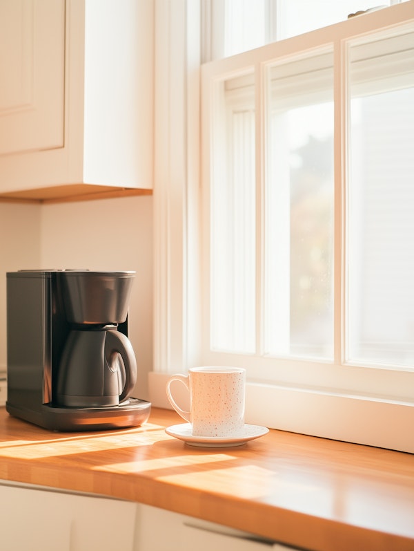 Serene Morning in the Kitchen