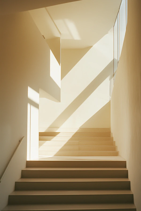 Sunlit Staircase