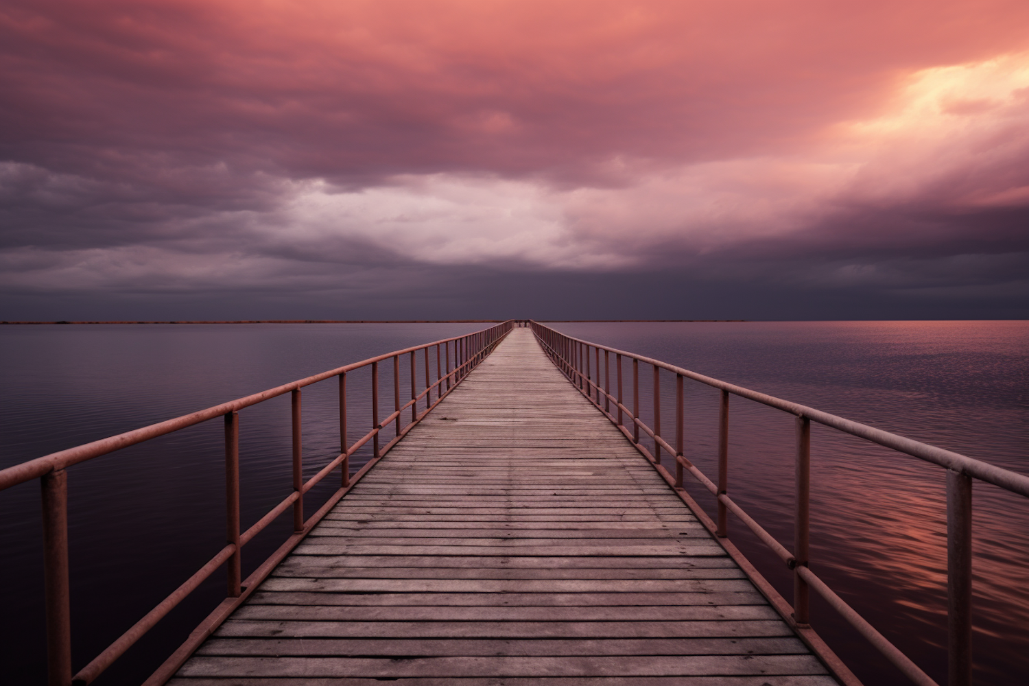 Pier of Tranquility at Twilight