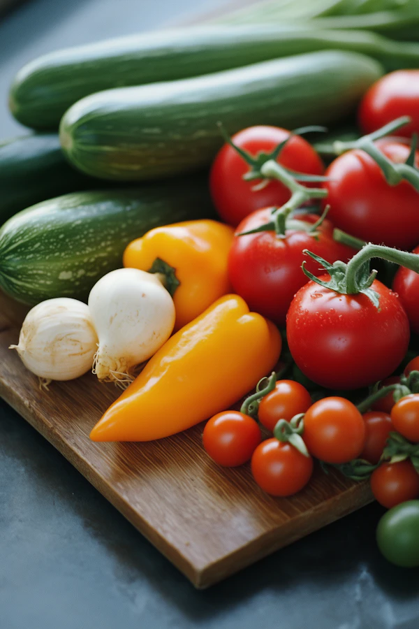 Fresh Veggie Display