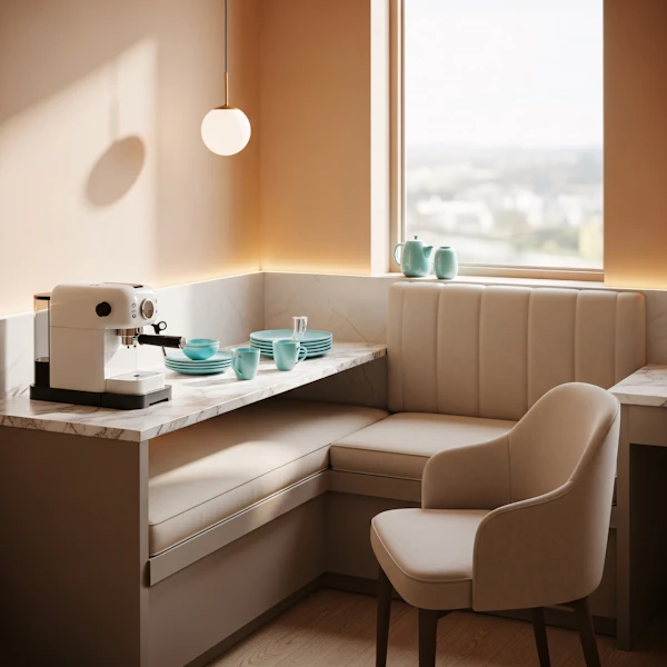 Modern Kitchen Corner