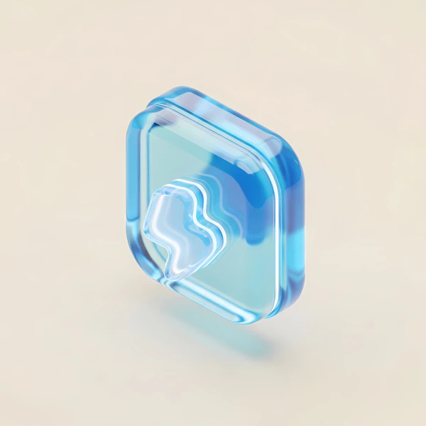 Translucent Heart Icon