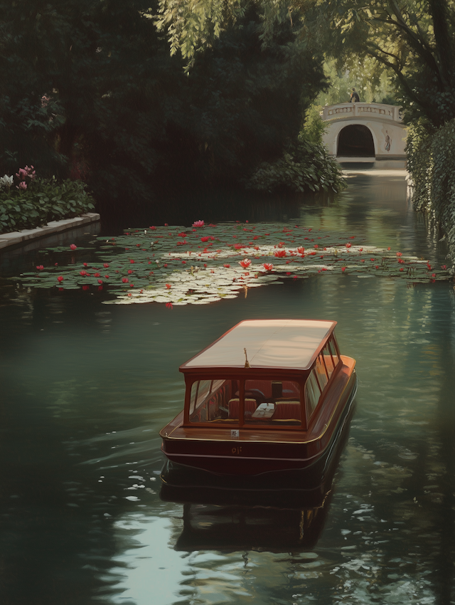 Serene Canal Scene