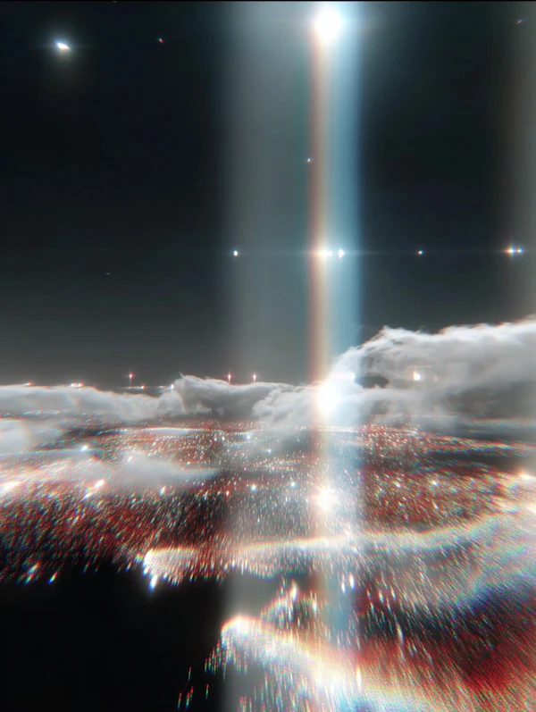 Ethereal Cityscape Glow