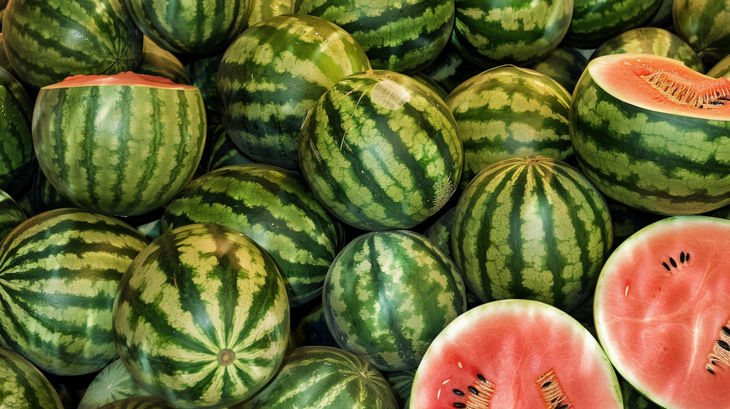 Vibrant Watermelon Display