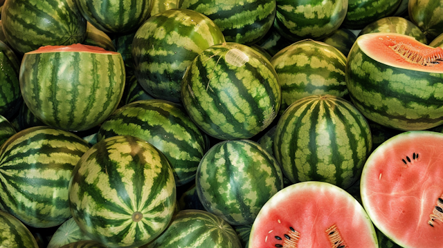 Vibrant Watermelon Display