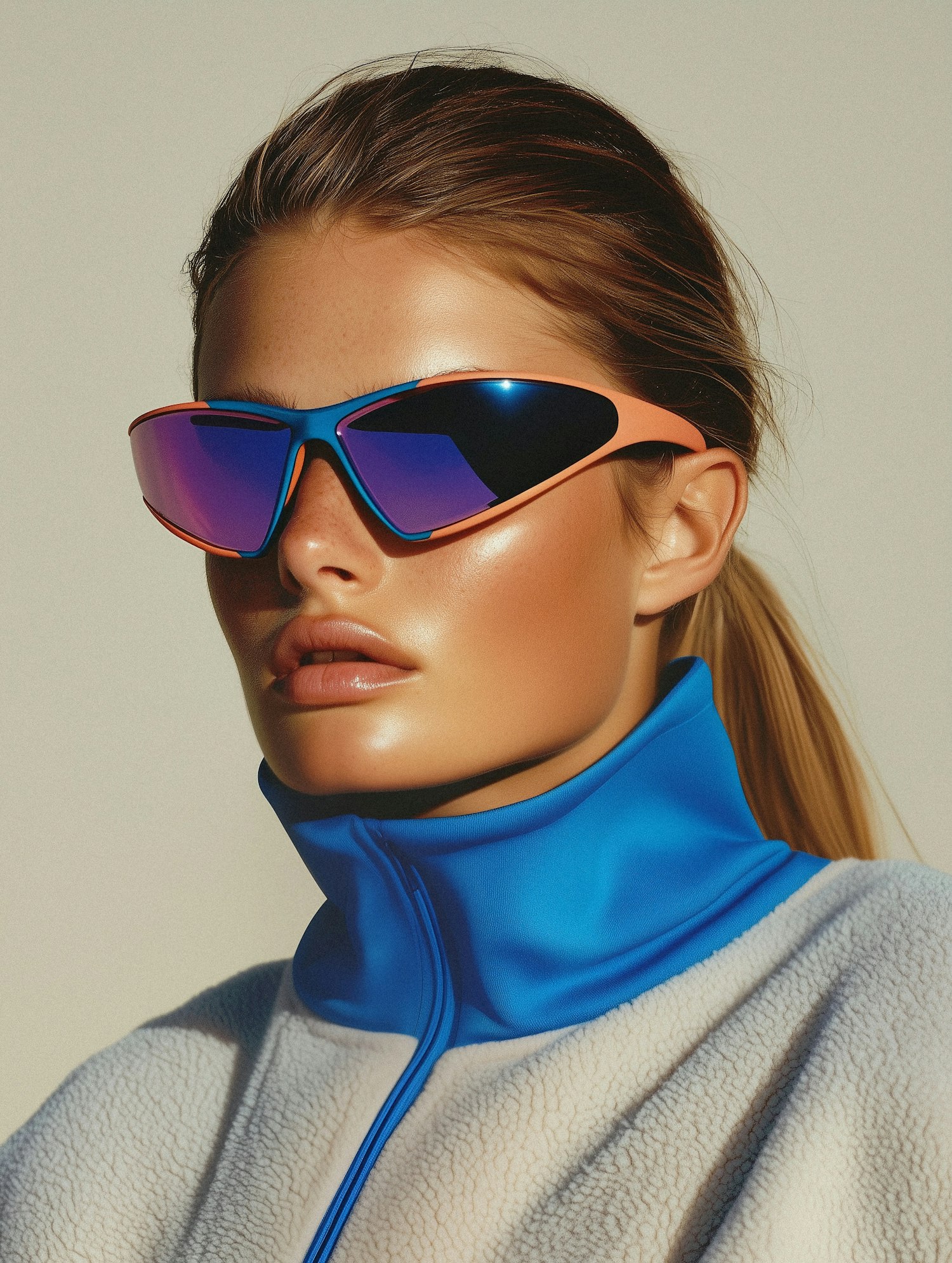 Futuristic Sunglasses Portrait