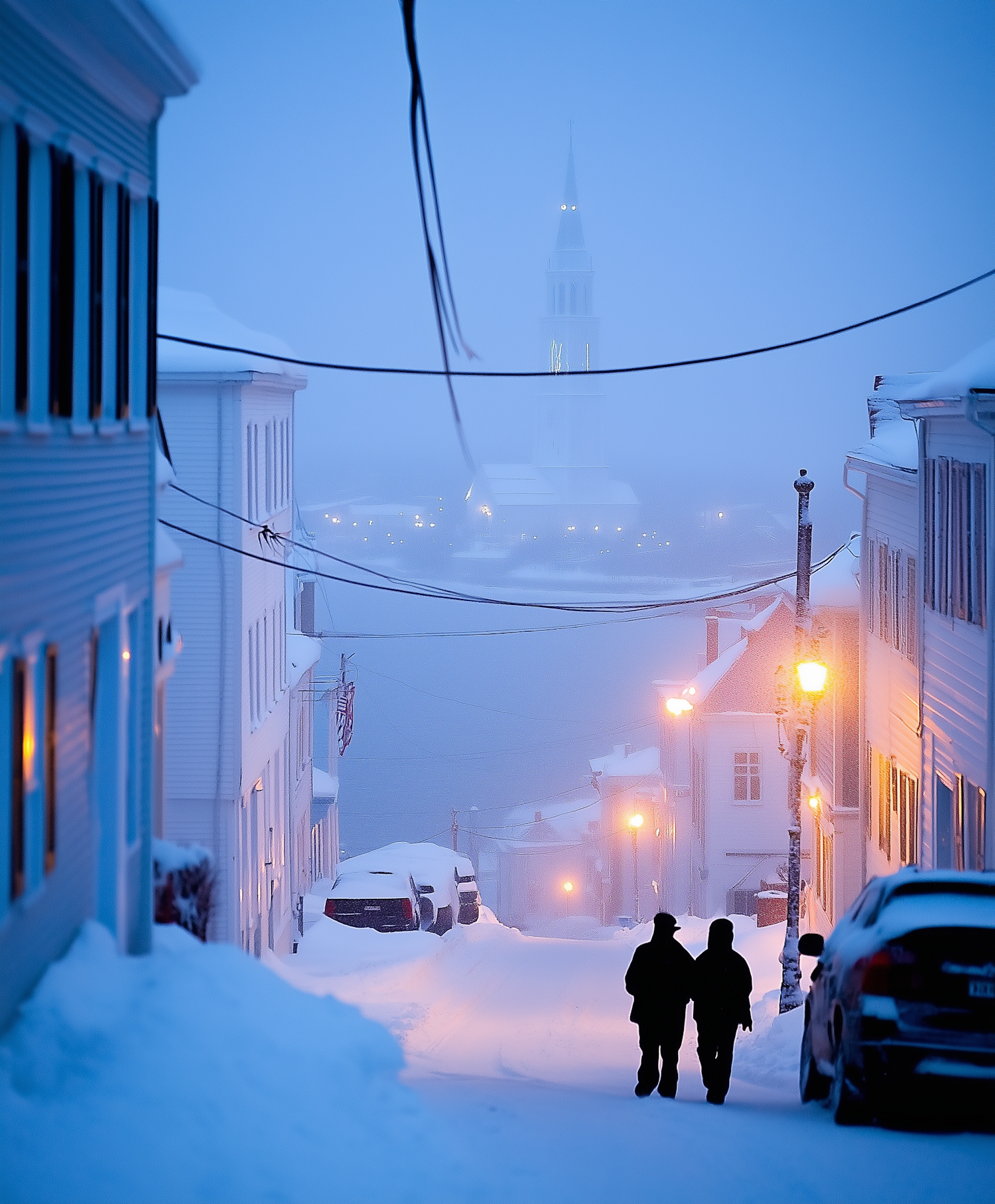 Winter Street Scene