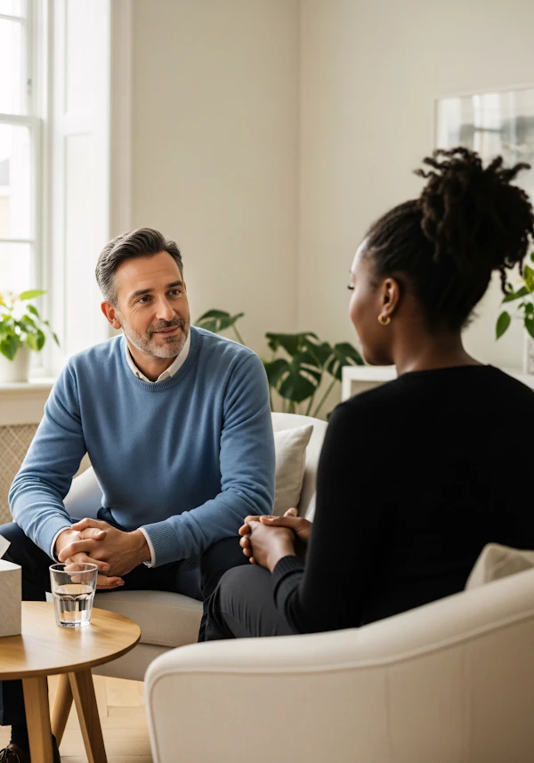 Conversation in Bright Room