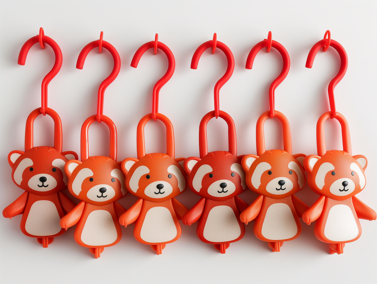 Red Panda Wall Hooks