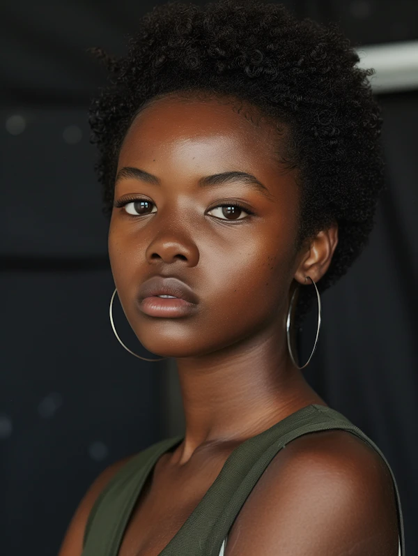 Serene and Poised Portrait