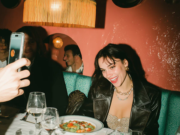 Lively Dinner Gathering