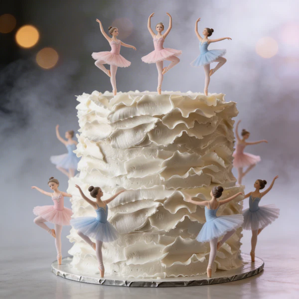 Ballerina Cake Display