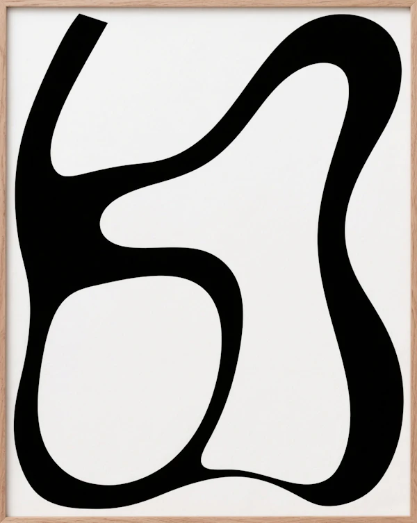 Abstract Flowing Shapes