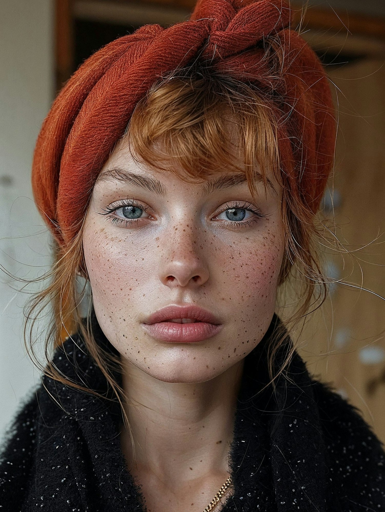 Serene Portrait of a Young Woman