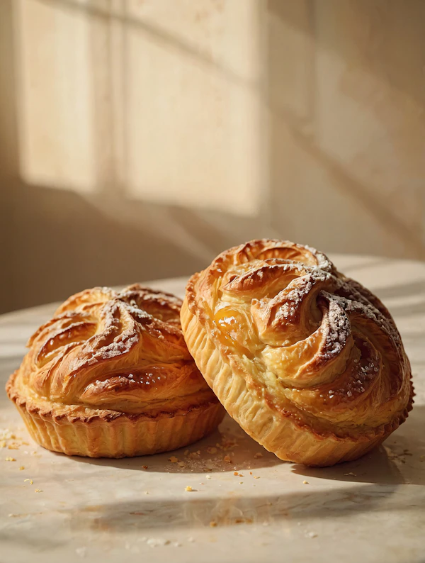 Golden Pastry Delight