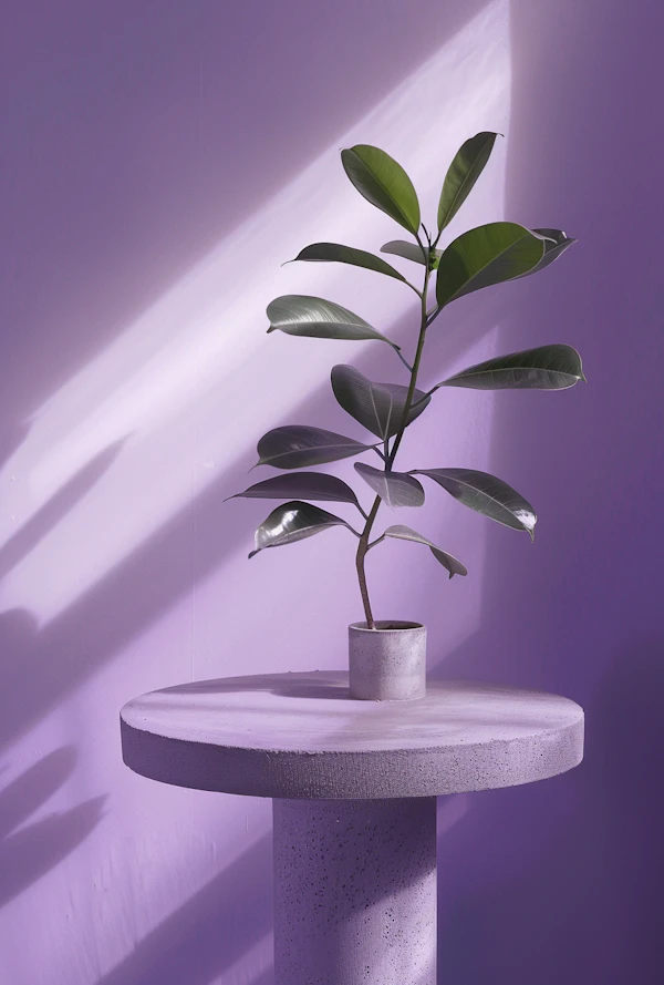 Serene Potted Plant Composition