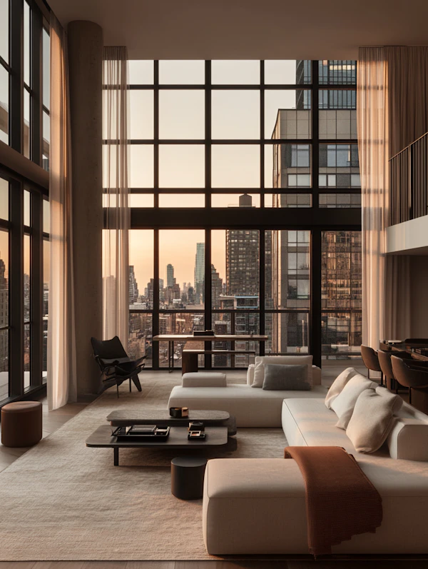 Modern Living Room View