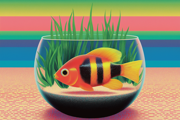 Vibrant Clownfish Illustration