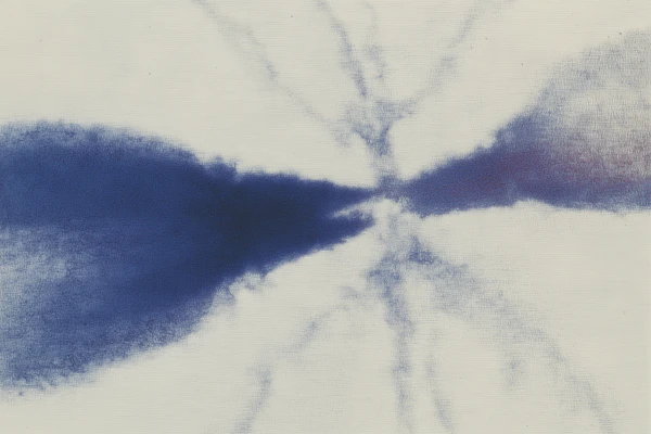 Abstract Blue Composition