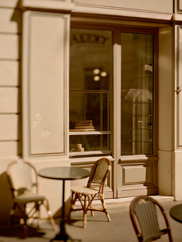 Charming Outdoor Café