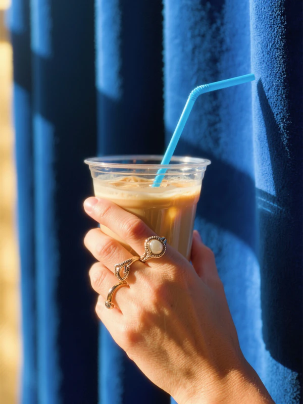 Iced Coffee Elegance