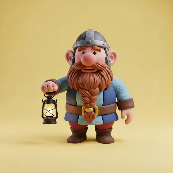 Whimsical Dwarf Render