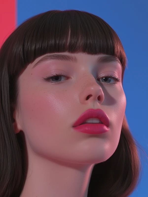 Portrait Of Young Woman