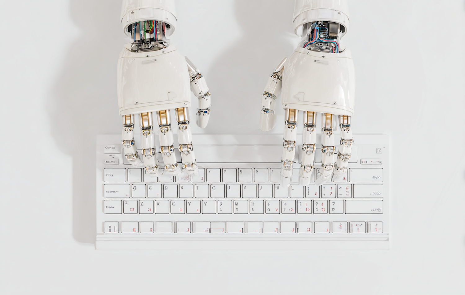 Robotic Hands with Keyboard