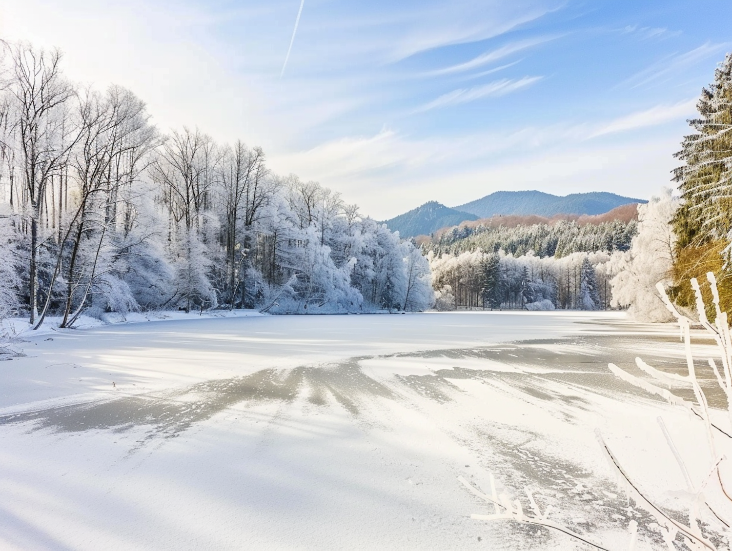 Serene Winter Landscape