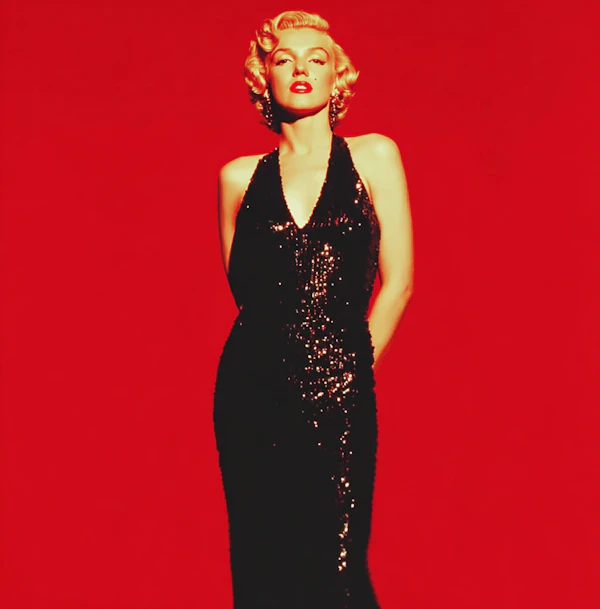 Elegant Red Portrait