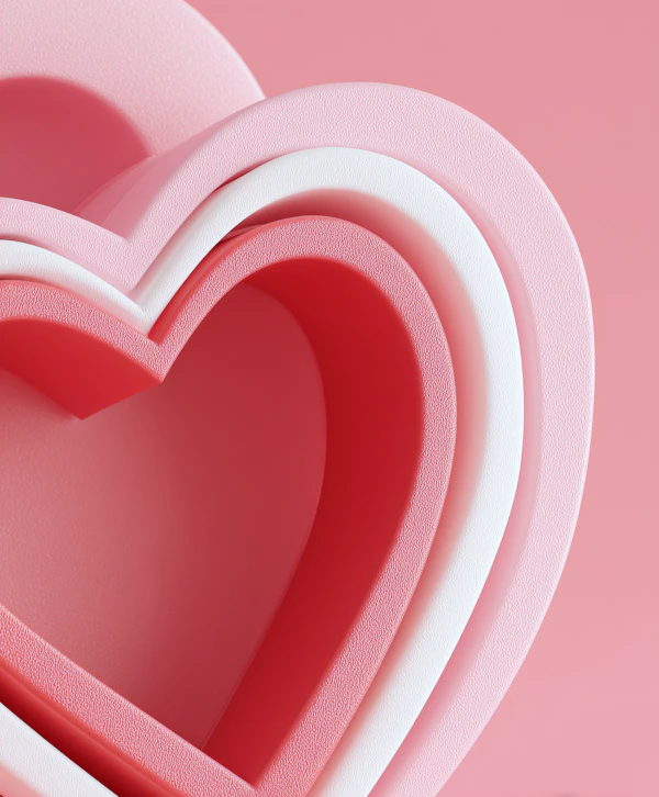 Layered Heart Design