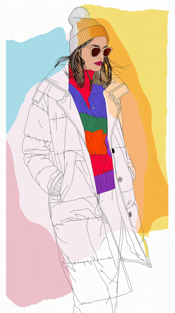 Stylized Fashion Portrait