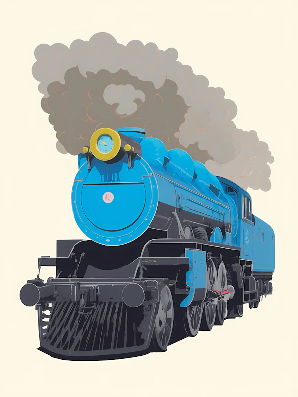 Vintage Steam Locomotive