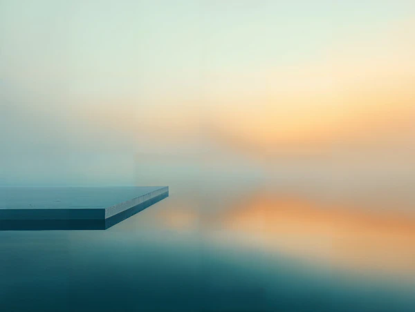Minimalist Water Scene