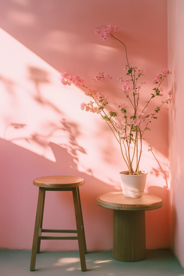 Serene Minimalist Corner