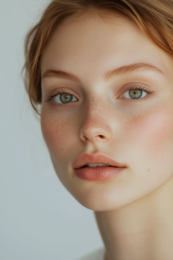 Freckled Portrait
