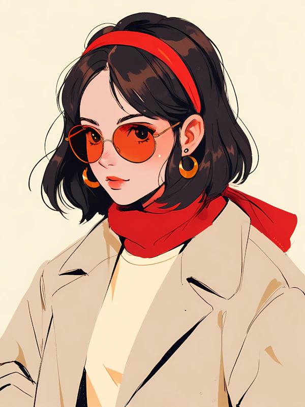 Retro Chic Illustration