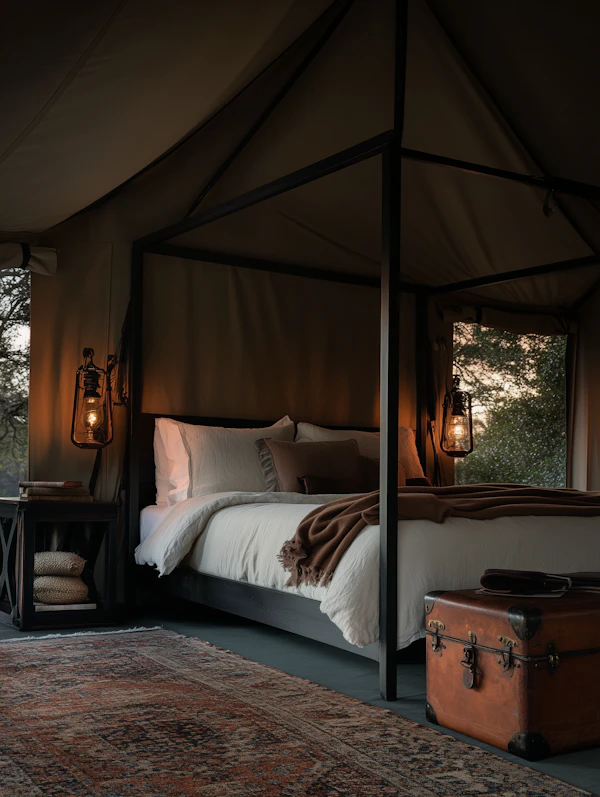 Luxurious Glamping Tent