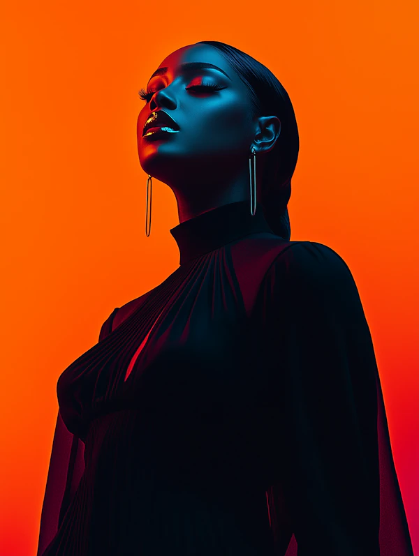 Dramatic Portrait Woman