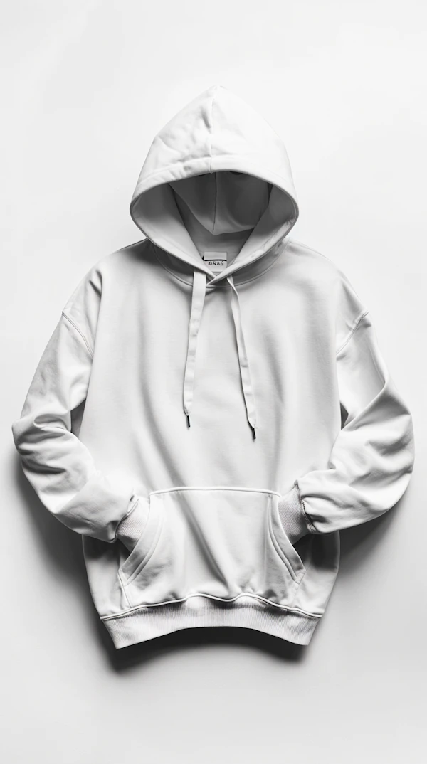 White Hoodie Display