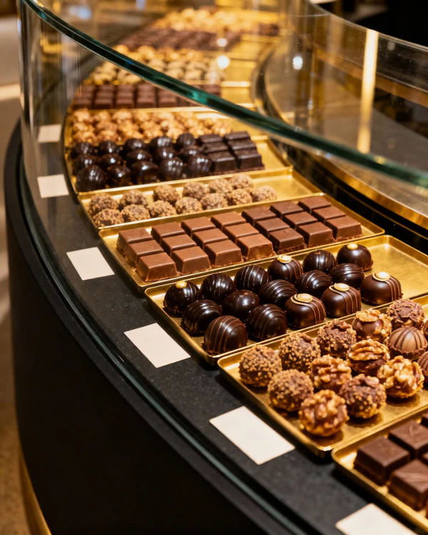 Luxurious Chocolate Display