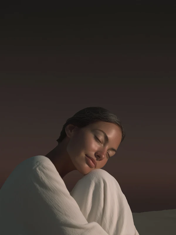 Serene Woman Portrait