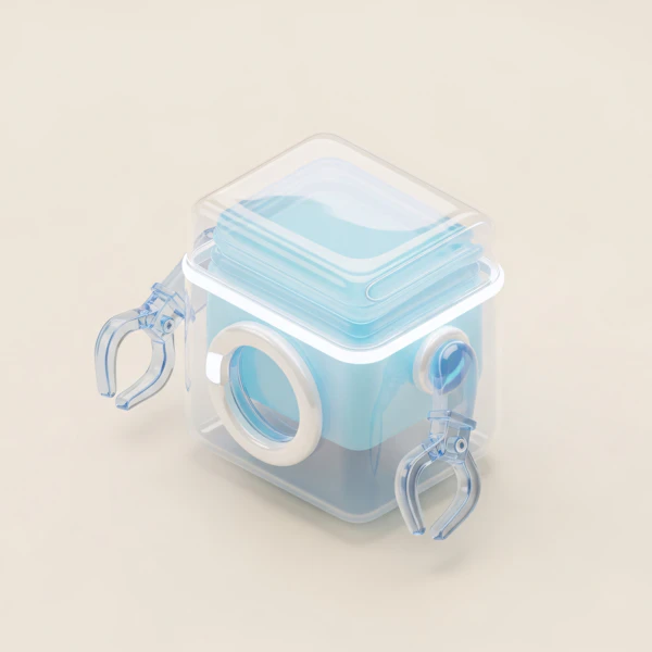 Futuristic Cube Design