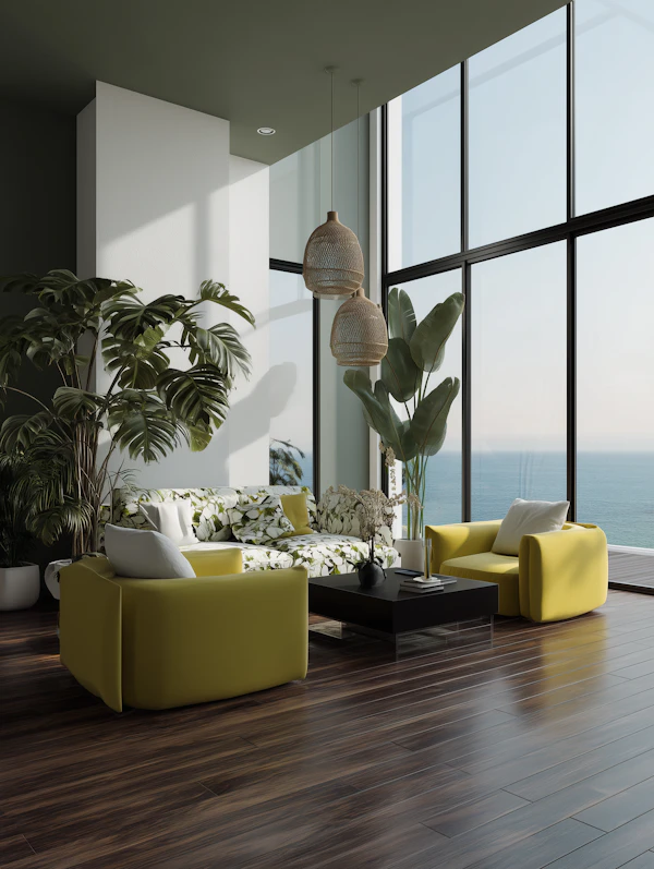 Tropical Living Room