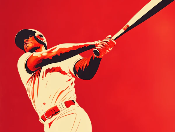 Baseball Swing Art